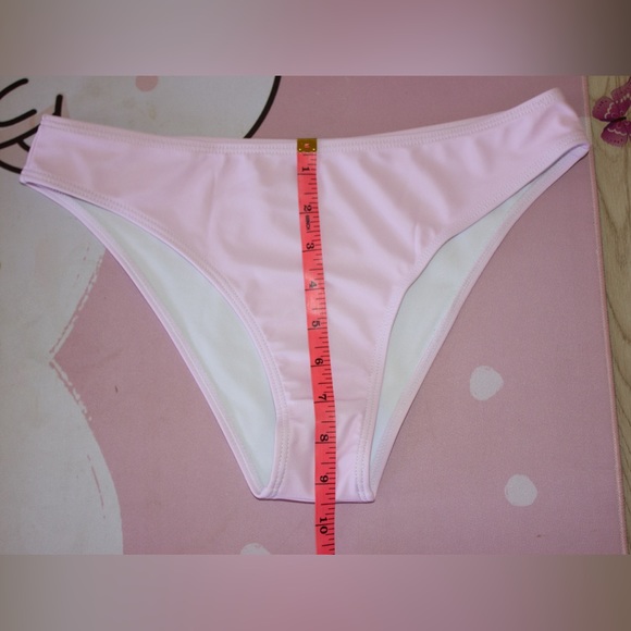 Mermaid Bikini & Tail Set | Pink & yellow | Small - Picture 13 of 15